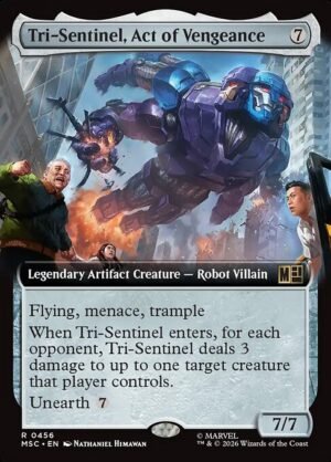 Tri-Sentinel, Act of Vengeance<br /><span class="collector-number">Collector No. 456</span>