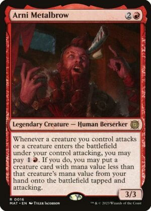 Arni Metalbrow<br /><span class="collector-number">Collector No. 16</span>