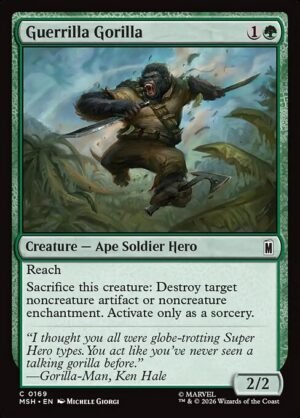 Guerrilla Gorilla<br /><span class="collector-number">Collector No. 169</span>