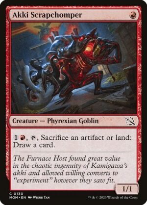Akki Scrapchomper - Foil<br /><span class="collector-number">Collector No. 130</span>