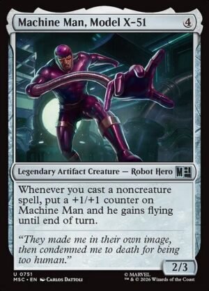 Machine Man, Model X-51 - Foil<br /><span class="collector-number">Collector No. 751</span>