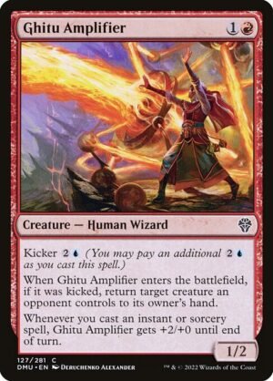 Ghitu Amplifier - Foil<br /><span class="collector-number">Collector No. 127</span>