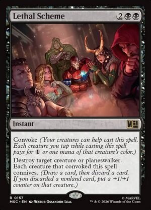Lethal Scheme<br /><span class="collector-number">Collector No. 157</span>