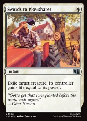 Swords to Plowshares<br /><span class="collector-number">Collector No. 143</span>