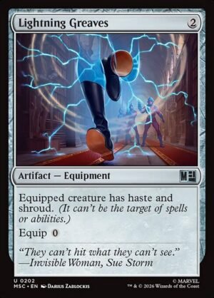 Lightning Greaves<br /><span class="collector-number">Collector No. 202</span>