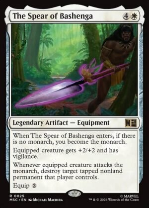 The Spear of Bashenga<br /><span class="collector-number">Collector No. 25</span>