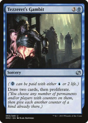Tezzeret's Gambit<br /><span class="collector-number">Collector No. 63</span>