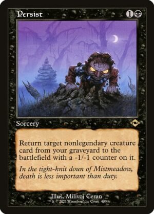 Persist - Foil<br /><span class="collector-number">Collector No. 400</span>
