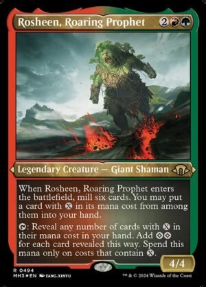 Rosheen, Roaring Prophet - Etched<br /><span class="collector-number">Collector No. 494</span>