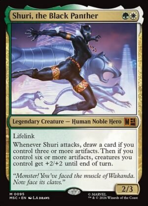 Shuri, the Black Panther<br /><span class="collector-number">Collector No. 95</span>