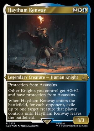 Haytham Kenway - Etched<br /><span class="collector-number">Collector No. 238</span>