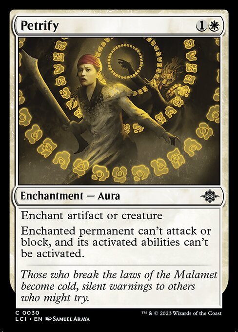 Petrify - Foil<br /><span class="collector-number">Collector No. 30</span>