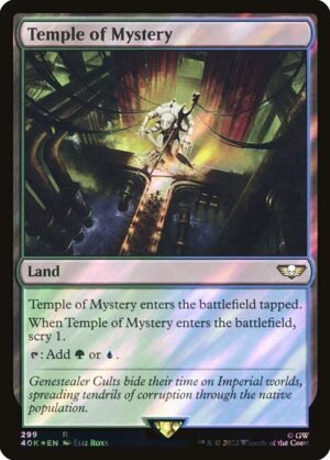 Temple of Mystery Surge - Surge Foil<br /><span class="collector-number">Collector No. 299★</span>