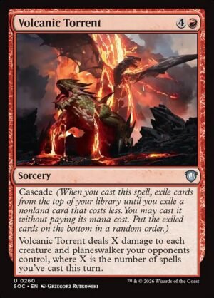 Volcanic Torrent<br /><span class="collector-number">Collector No. 260</span>