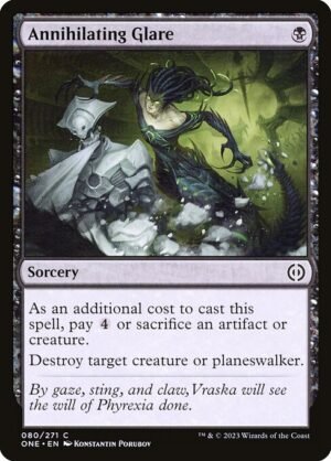 Annihilating Glare - Foil<br /><span class="collector-number">Collector No. 80</span>