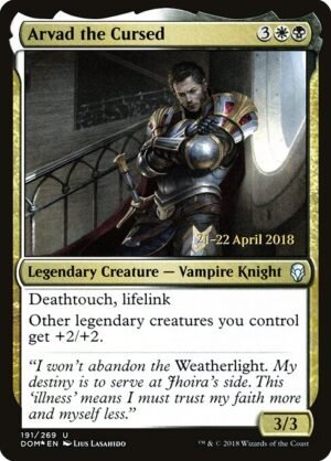 Arvad the Cursed - Foil<br /><span class="collector-number">Collector No. 191s</span>