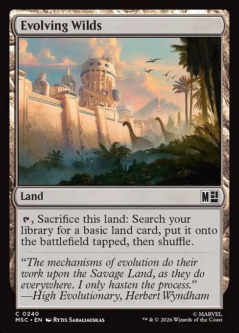Evolving Wilds<br /><span class="collector-number">Collector No. 240</span>