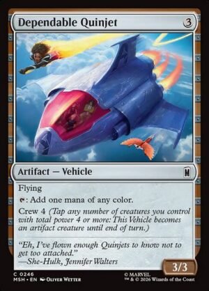Dependable Quinjet<br /><span class="collector-number">Collector No. 246</span>