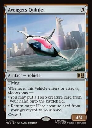 Avengers Quinjet<br /><span class="collector-number">Collector No. 102</span>