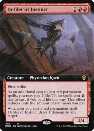 Defiler of Instinct - Foil<br /><span class="collector-number">Collector No. 406</span>
