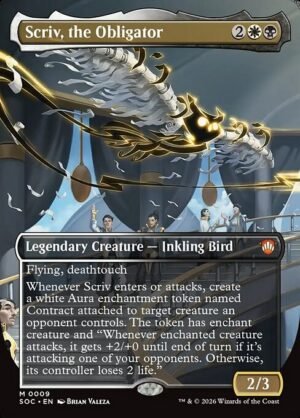 Scriv, the Obligator<br /><span class="collector-number">Collector No. 9</span>