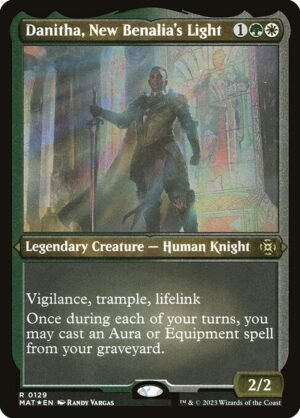 Danitha, New Benalia's Light - Etched<br /><span class="collector-number">Collector No. 129</span>