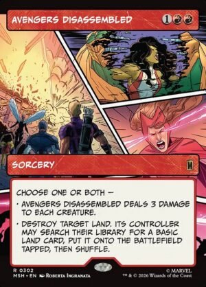 Avengers Disassembled<br /><span class="collector-number">Collector No. 302</span>