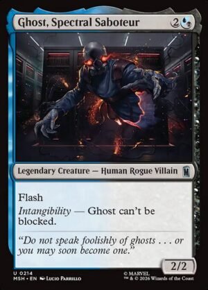 Ghost, Spectral Saboteur<br /><span class="collector-number">Collector No. 214</span>