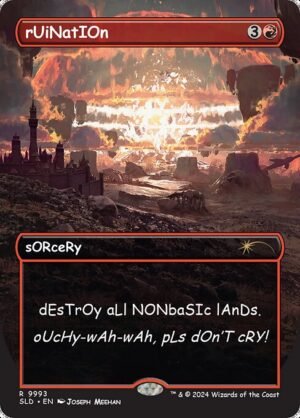 Ruination - Foil<br /><span class="collector-number">Collector No. 9993</span>