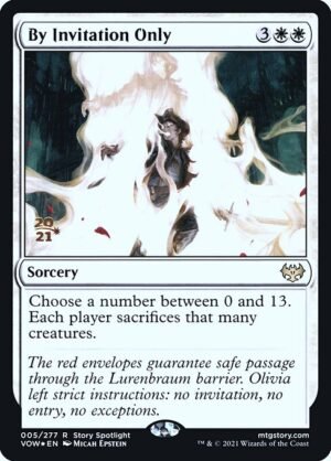 By Invitation Only - Foil<br /><span class="collector-number">Collector No. 5s</span>