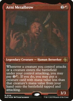 Arni Metalbrow - Etched<br /><span class="collector-number">Collector No. 116</span>