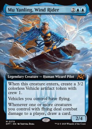 Mu Yanling, Wind Rider<br /><span class="collector-number">Collector No. 379</span>
