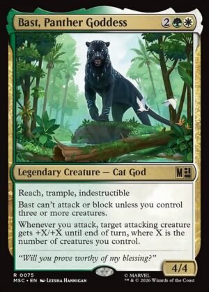 Bast, Panther Goddess<br /><span class="collector-number">Collector No. 75</span>