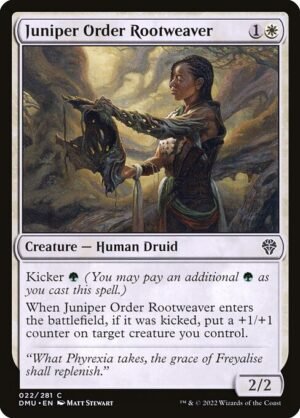 Juniper Order Rootweaver - Foil<br /><span class="collector-number">Collector No. 22</span>