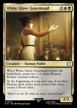 White Glove Gourmand<br /><span class="collector-number">Collector No. 124</span>