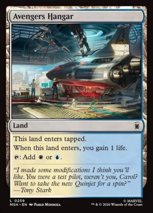 Avengers Hangar<br /><span class="collector-number">Collector No. 259</span>