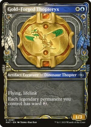 Gold-Forged Thopteryx - Foil<br /><span class="collector-number">Collector No. 81</span>