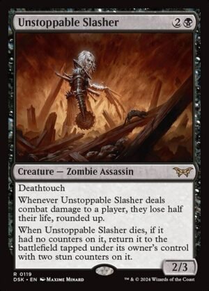 Unstoppable Slasher<br /><span class="collector-number">Collector No. 119</span>
