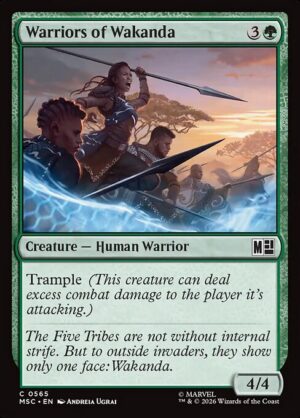 Warriors of Wakanda<br /><span class="collector-number">Collector No. 565</span>