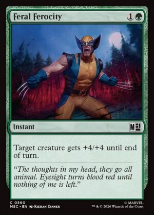 Feral Ferocity<br /><span class="collector-number">Collector No. 560</span>