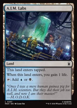 A.I.M. Labs<br /><span class="collector-number">Collector No. 257</span>