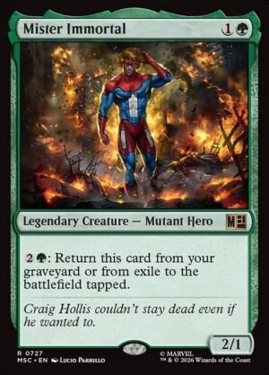Mister Immortal<br /><span class="collector-number">Collector No. 727</span>