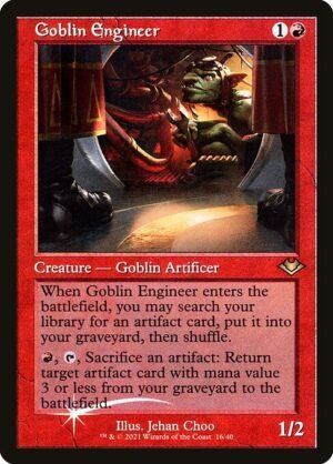 Goblin Engineer - Foil<br /><span class="collector-number">Collector No. 16</span>