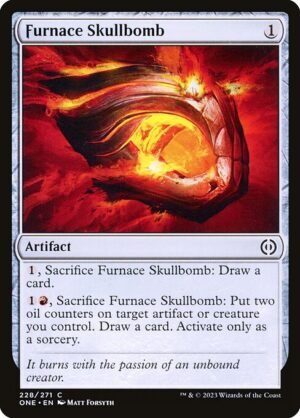 Furnace Skullbomb - Foil<br /><span class="collector-number">Collector No. 228</span>