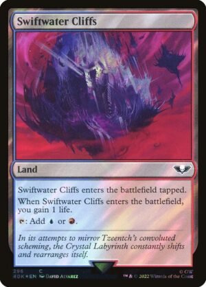 Swiftwater Cliffs Surge - Surge Foil<br /><span class="collector-number">Collector No. 296★</span>