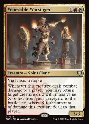 Venerable Warsinger<br /><span class="collector-number">Collector No. 336</span>