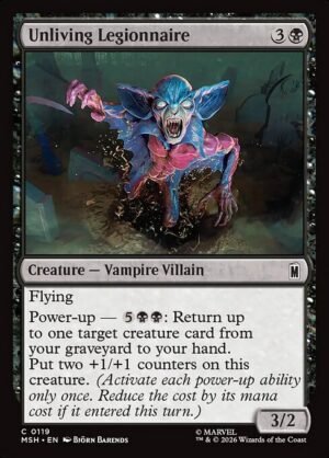 Unliving Legionnaire<br /><span class="collector-number">Collector No. 119</span>