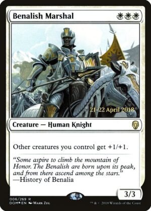 Benalish Marshal - Foil<br /><span class="collector-number">Collector No. 6s</span>