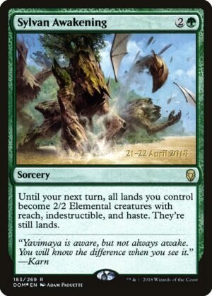 Sylvan Awakening - Foil<br /><span class="collector-number">Collector No. 183s</span>