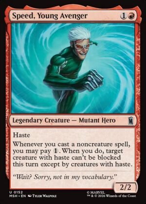Speed, Young Avenger<br /><span class="collector-number">Collector No. 152</span>